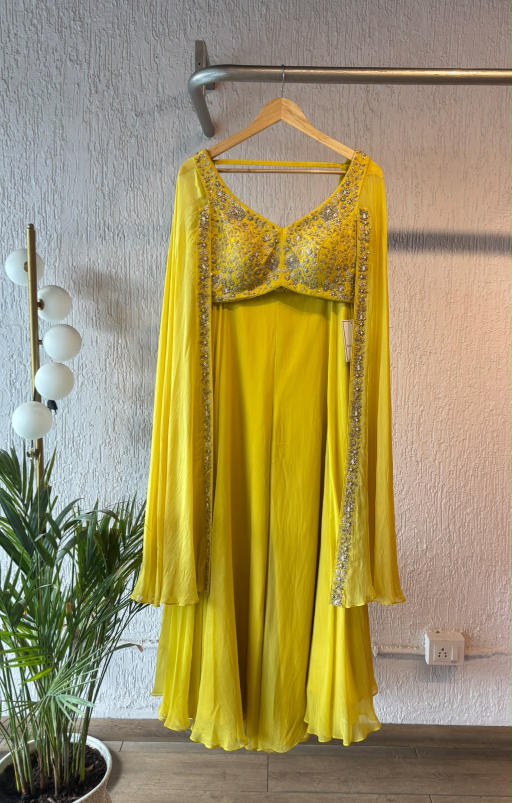 Yellow Indo Western Cape set