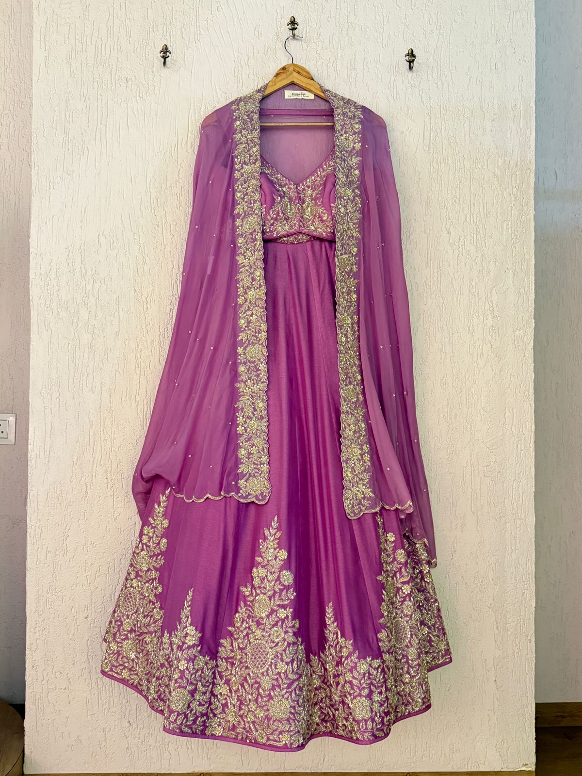 Fusion Lehenga Cape Set